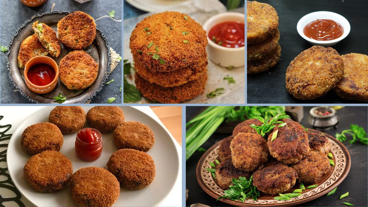 7 Steps to Prepare Veg Cutlets with Oats Binding