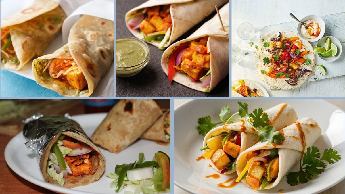 5-Step Recipe for Healthy Veg Wraps with Paneer