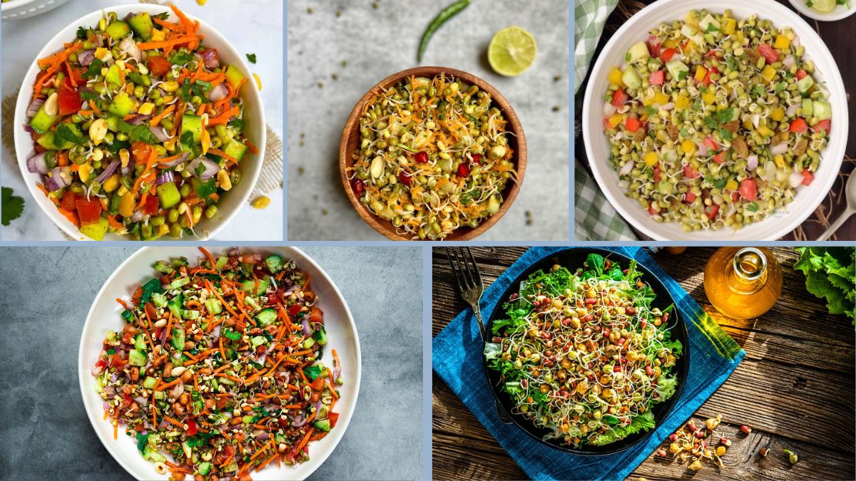 6 Easy Steps To Prepare Sprouts Salad With Indian Twist