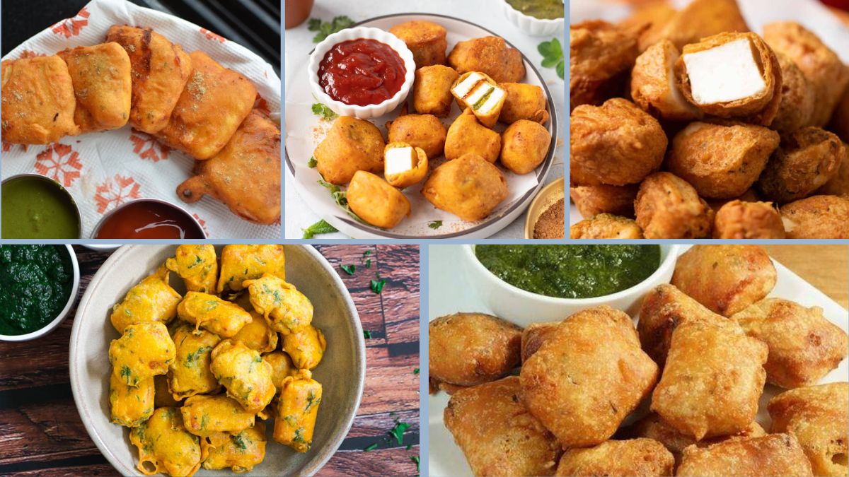 5 Steps To Prepare Paneer Pakora Without Deep Frying