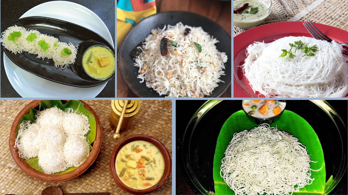 7 Steps To Cook Veg Idiyappam With Coconut