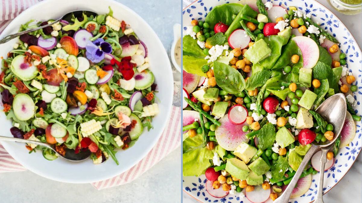 Summer Salads Made from Your Garden