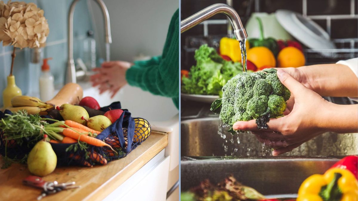 Washing Fruits and Vegetables Efficiently