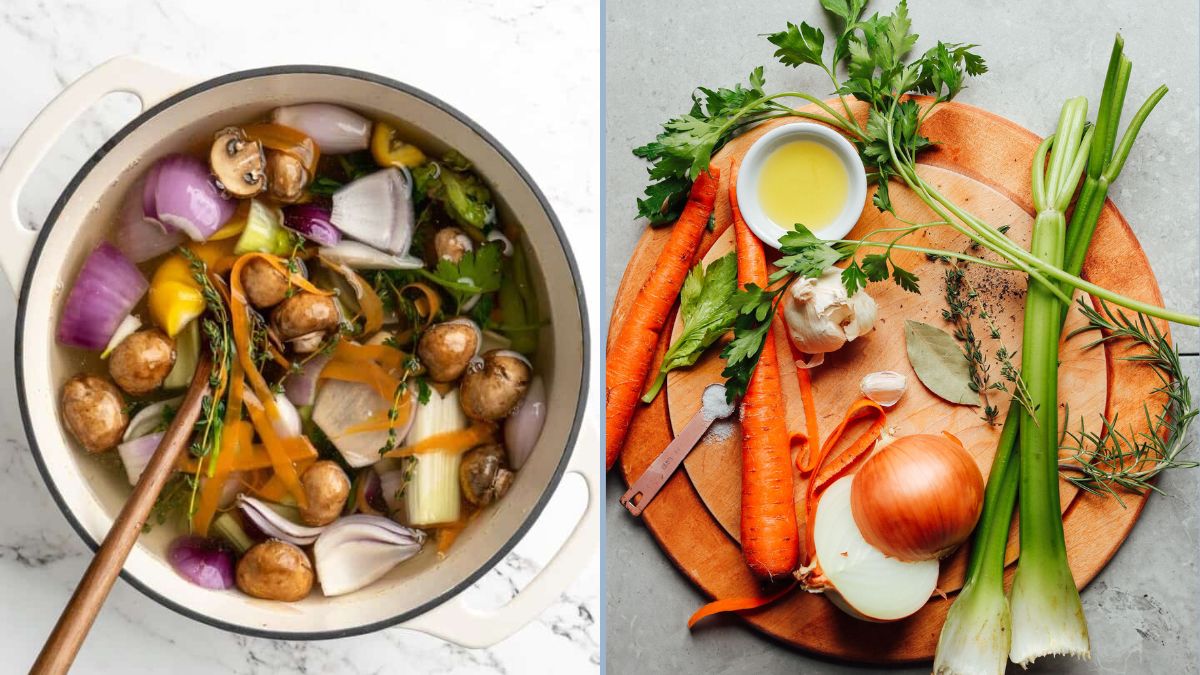 Using Vegetable Scraps to Make Broth